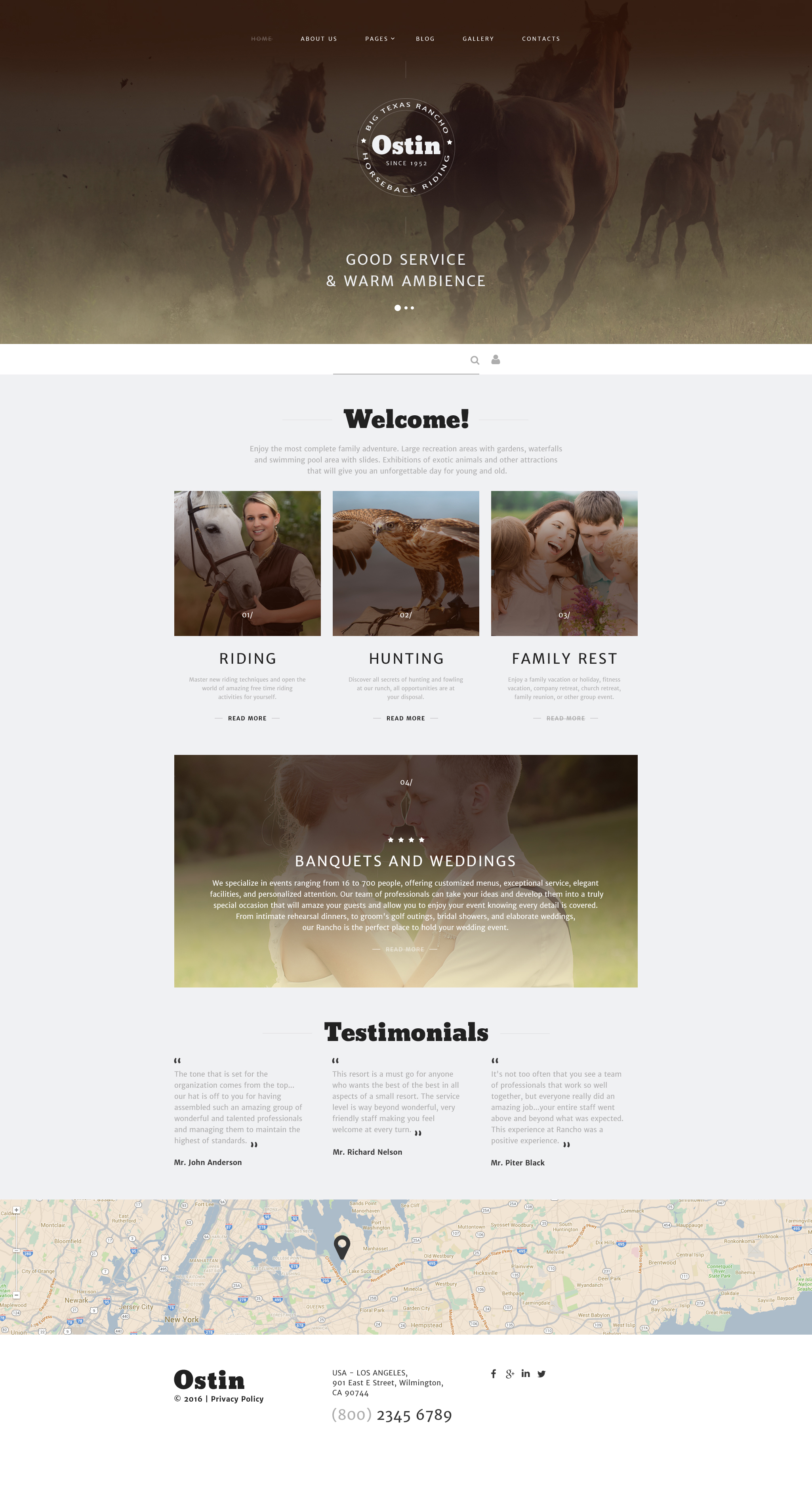 Plantilla Joomla "Ostin" #58082