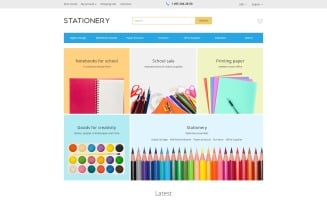 Stationery OpenCart Template