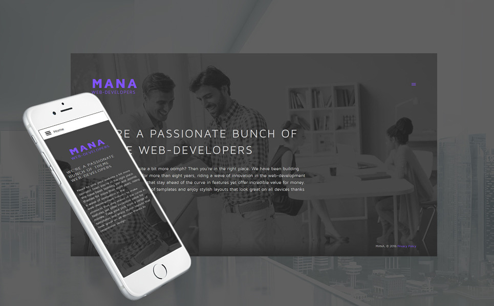  Development Responsive Joomla Template