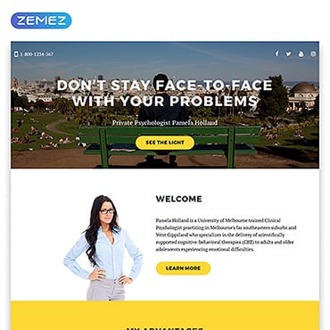 Services Inspire Landing Page Templates 58162