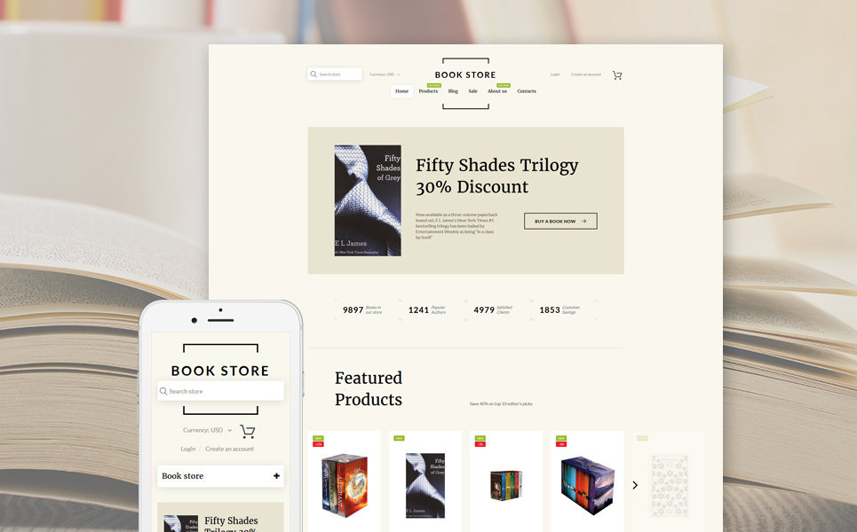 Book Store Shopify Theme