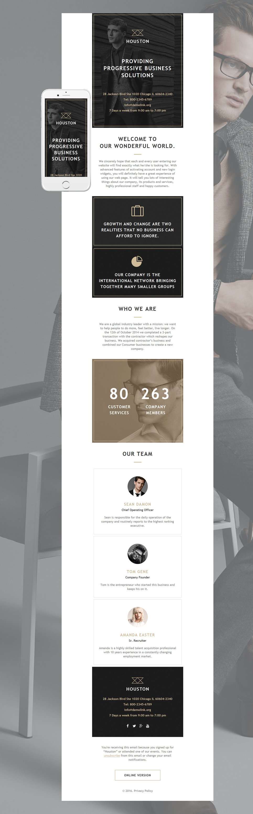 Business Responsive Newsletter Template New Screenshots BIG