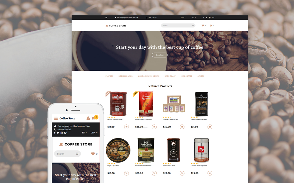 OPENCART Templates nulled. Dark OPENCART Theme. Showcase OPENCART. Coffee Store как оплатить наличными. Products nulled