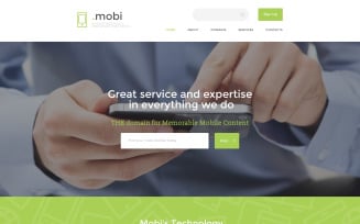 Dot Mobi Website Template