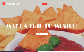 Mexican Website Template