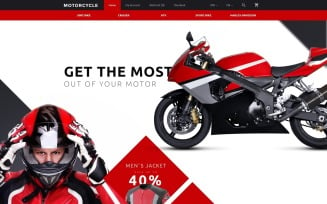 Motorcycle OpenCart Template