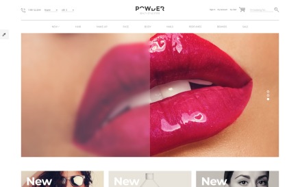 Cosmetics Store Responsive OpenCart Template