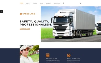 Cargoland Joomla Template