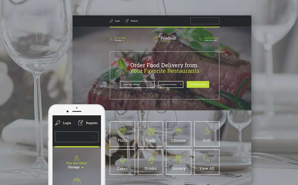 Delivery Services Responsive Landing Page Template New Screenshots BIG