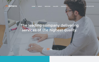Delterro Website Template