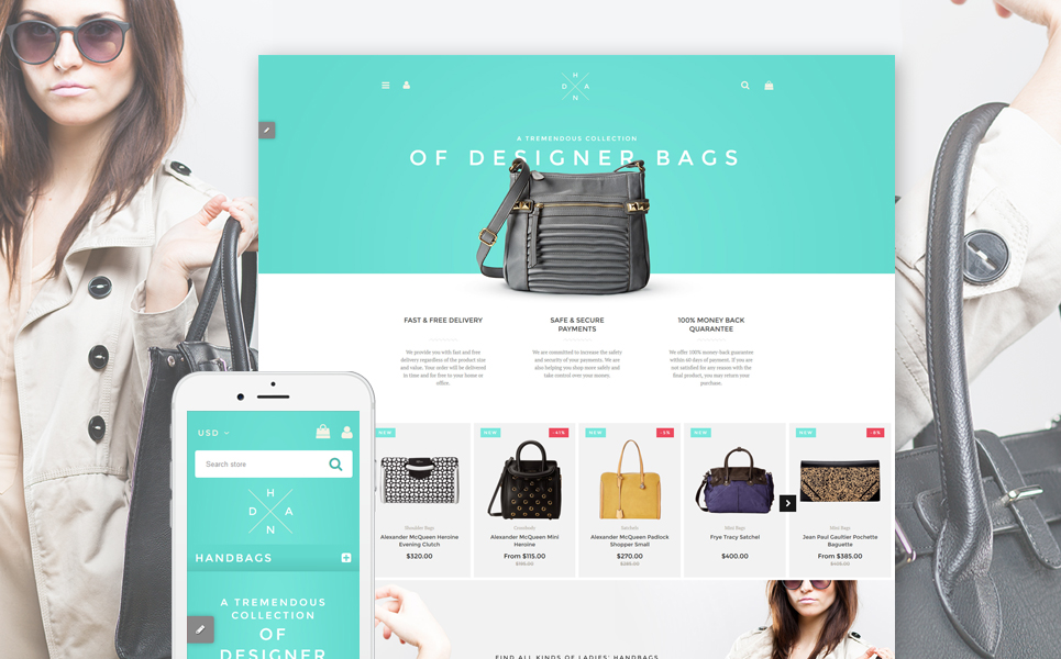 Handbag Boutique Shopify Theme New Screenshots BIG