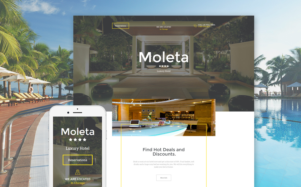 Hotels Responsive Landing Page Template New Screenshots BIG