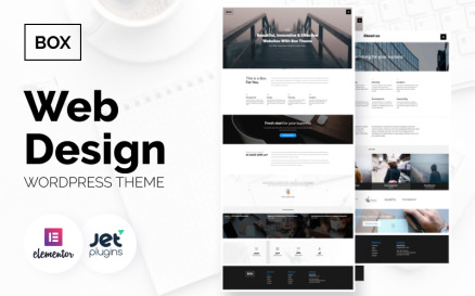 Box - Web Design Multipurpose Modern Elementor WordPress Theme