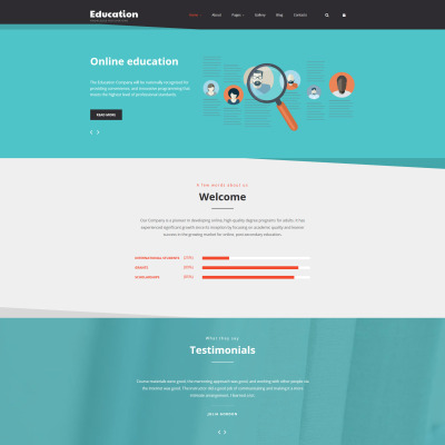 Education Template Joomla №58369 #58369