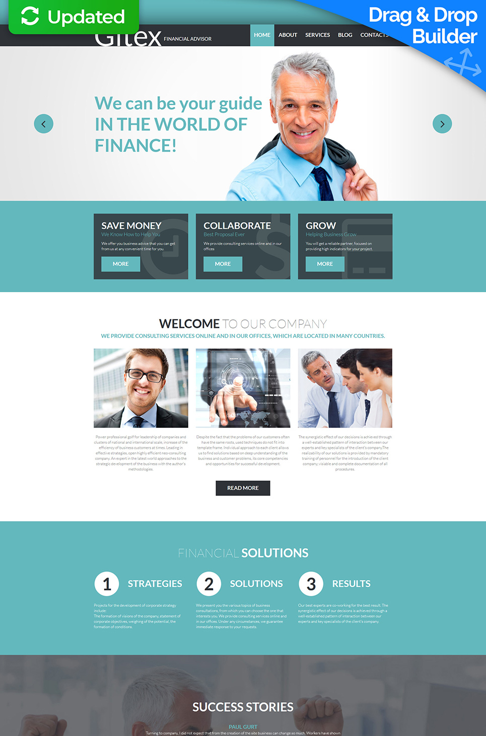 Financial Advisor Responsive Moto CMS 3 Template New Screenshots BIG