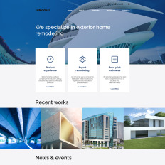 Interior Design Website Templates  Home Remodeller