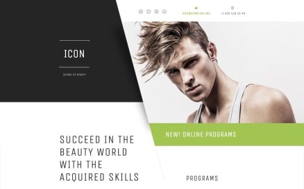 Beauty Landing Page Template