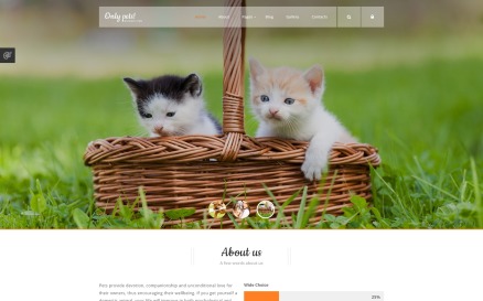 Animals Pets Joomla Template