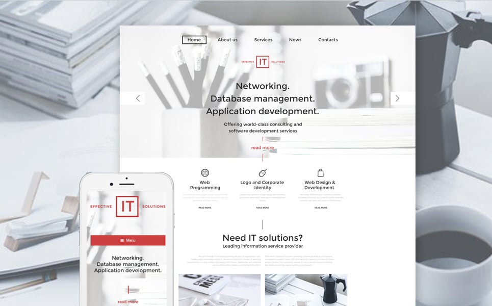 Effective IT Solutions WordPress Theme