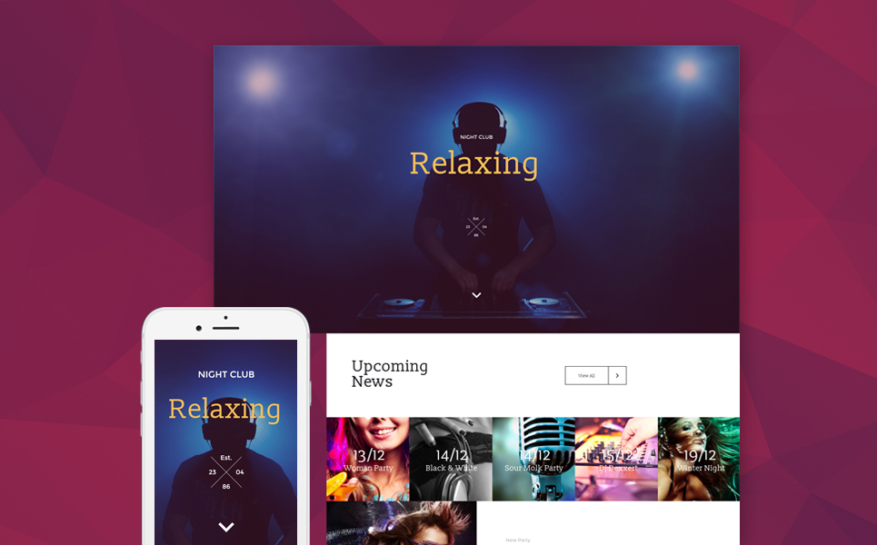 Relaxing Landing Page Template New Screenshots BIG