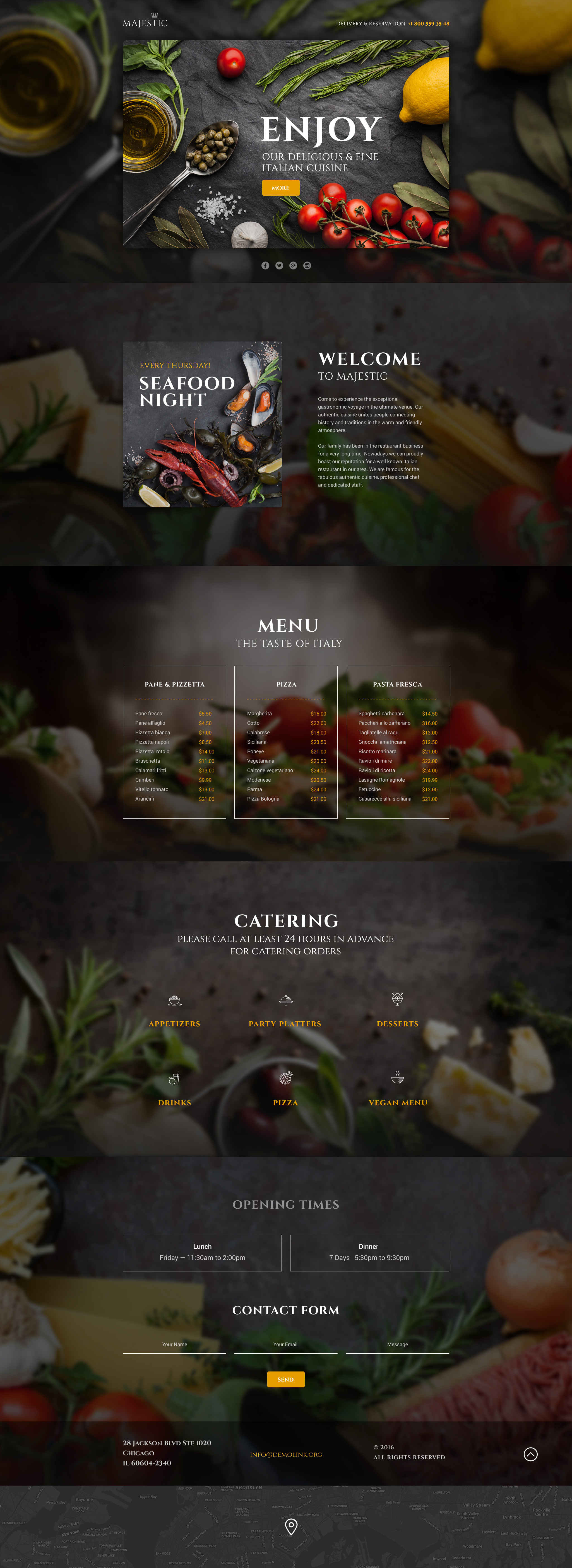 Responsivt Landing Page-mall #58460 - skärmbild