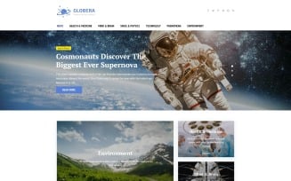 Science News Portal & Magazine WordPress theme