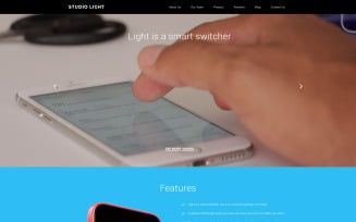 Studio Light Website Template