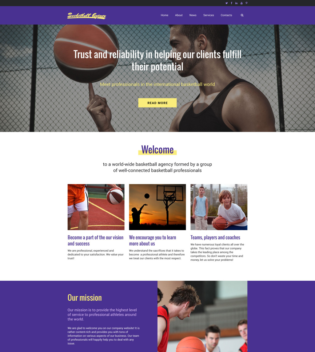 live-preview-for-basketball-website-template-58588