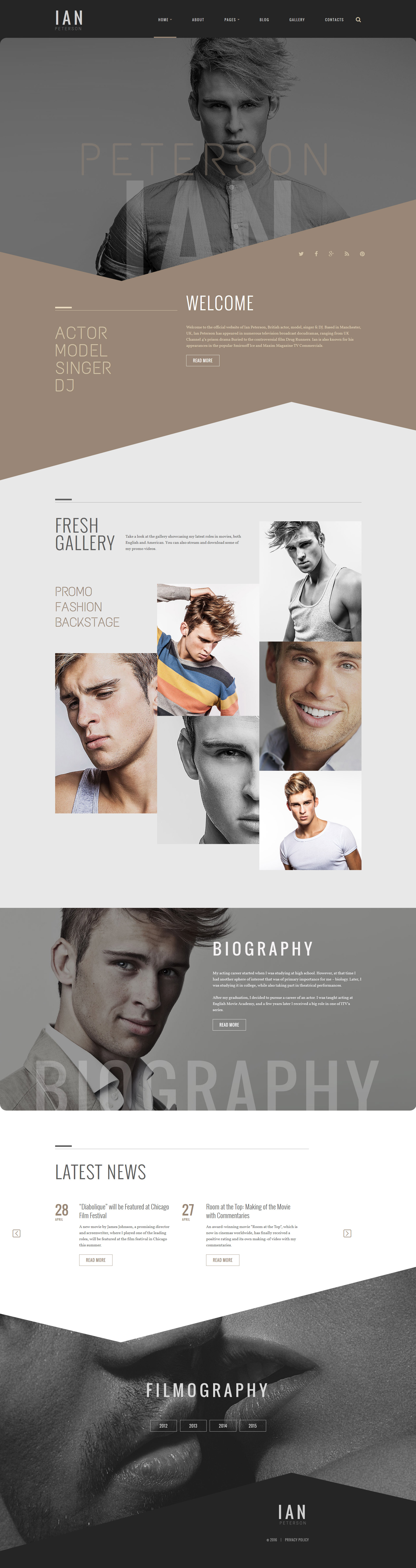 "Ian Peterson" thème Joomla adaptatif #58526