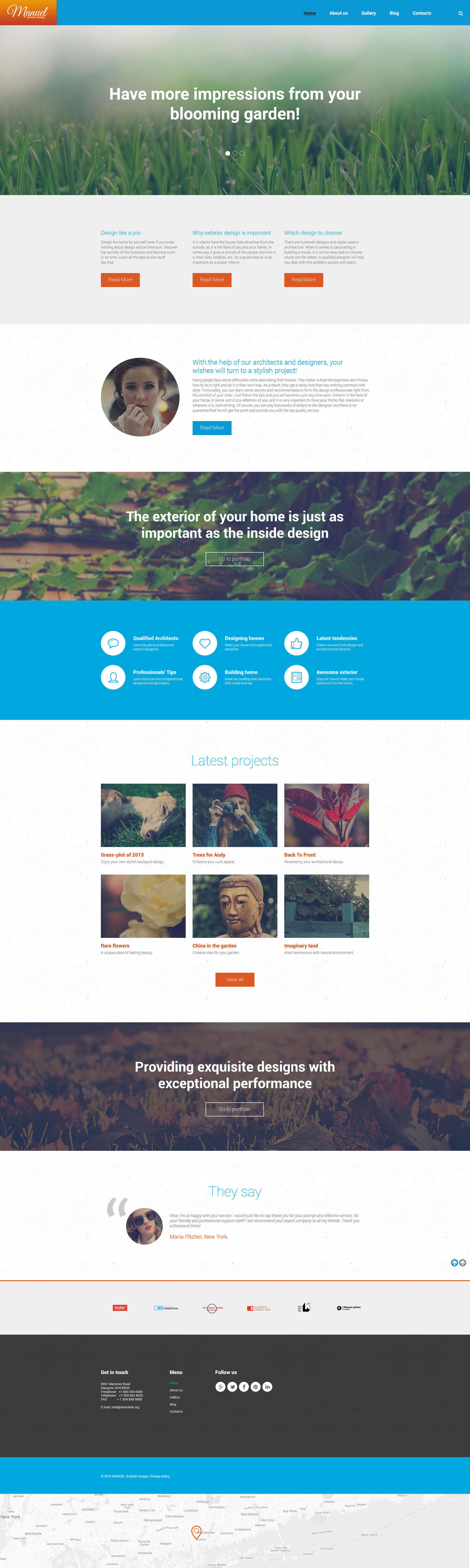 Manuel WordPress Theme - screenshot