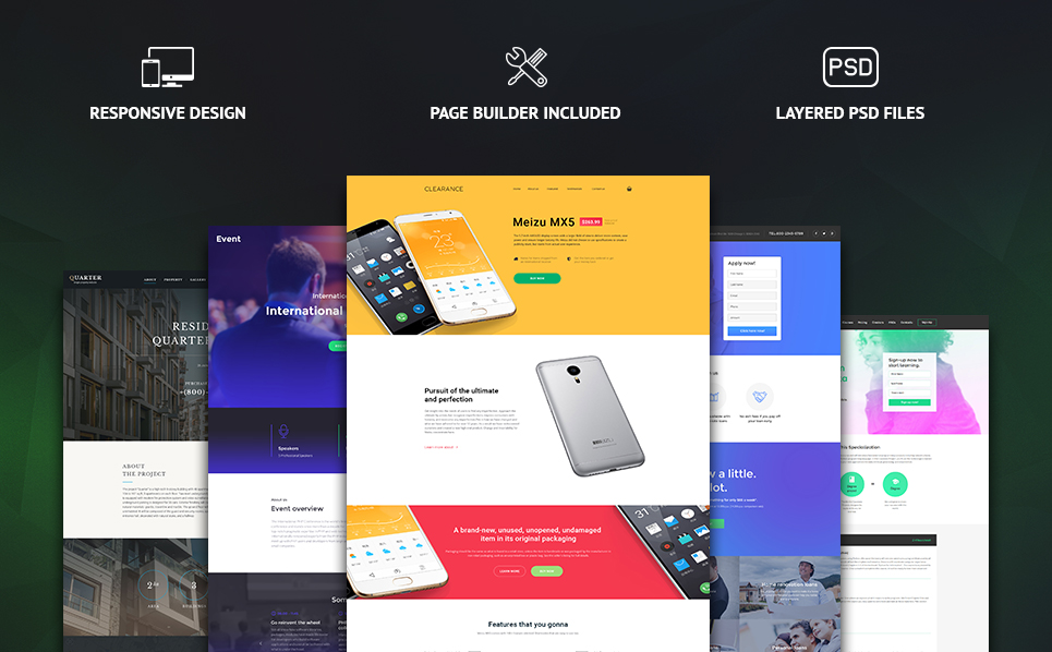 MonsterBundle Landing Page Template New Screenshots BIG