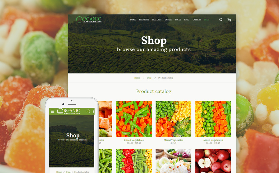 agricultural-bootstrap-template