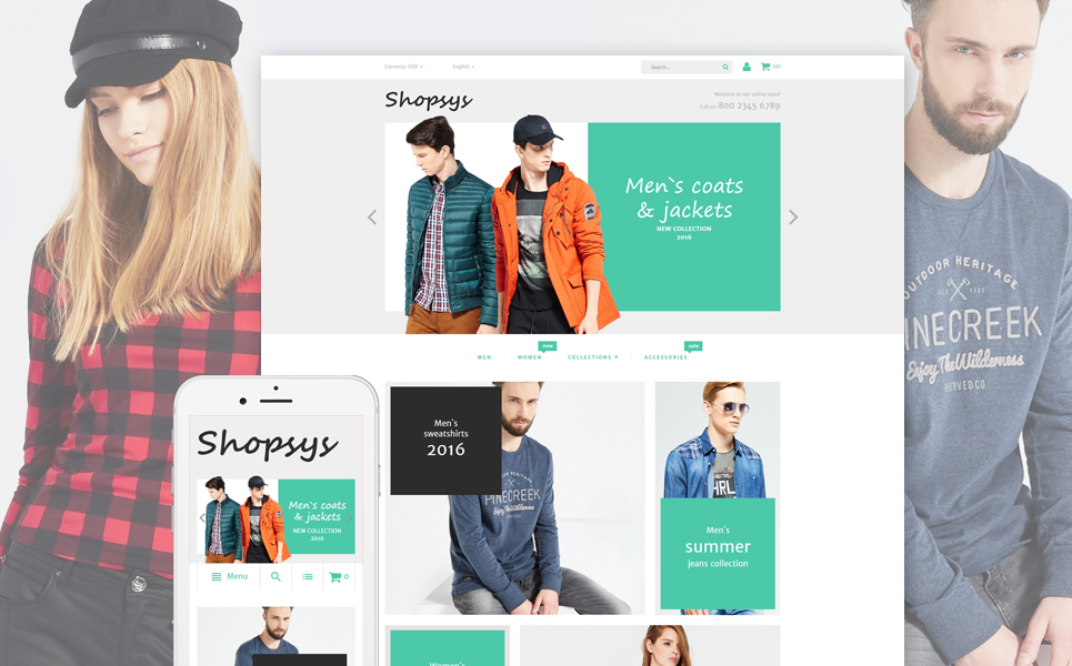 Shopsys - Designer Clothing Magento Theme New Screenshots BIG