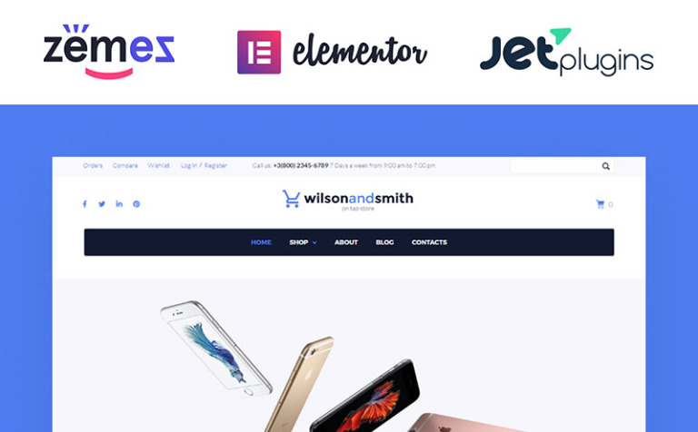 Tech Gadget WPML ready WooCommerce Template Big Screenshot Tech Gadget WooCommerce Theme New Screenshots BIG