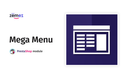 MegaMenu PrestaShop Module