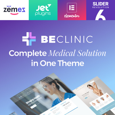 BeClinic - Multipurpose Medical WordPress Theme