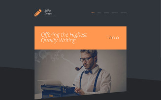 Mike Deno Website Template