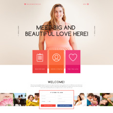 dating site bootstrap)