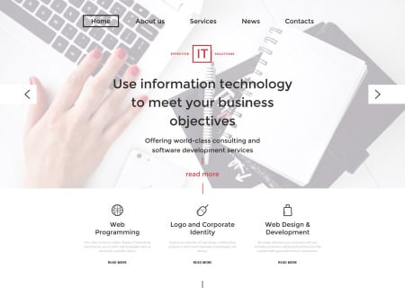 information technology  template