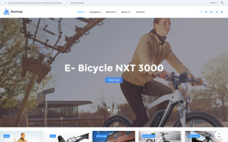 Startup Website Template