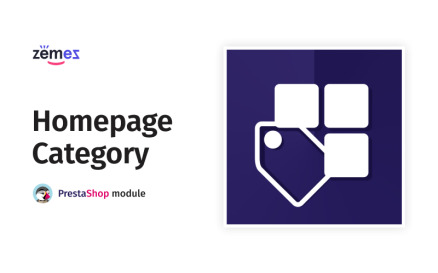 Homepage Category Gallery PrestaShop Module