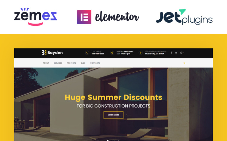 Bayden - Architecture & Construction Company Responsive Responsive WordPress Theme Big Screenshot Bayden - Architecture & Construction Company Responsive WordPress Theme New Screenshots BIG