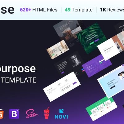 Intense - Template web multifunzione #58888