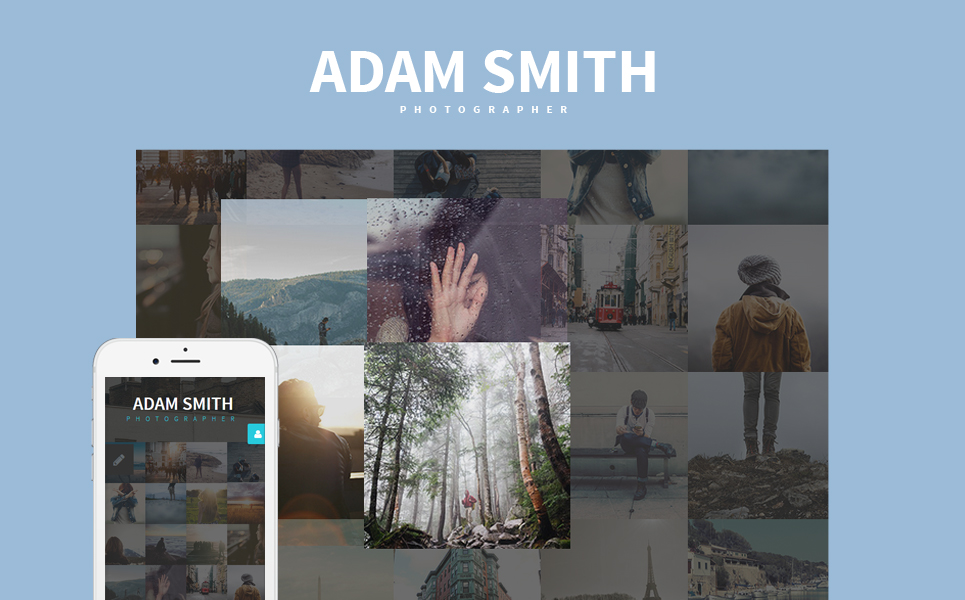 Photographer Portfolio Joomla Template New Screenshots BIG