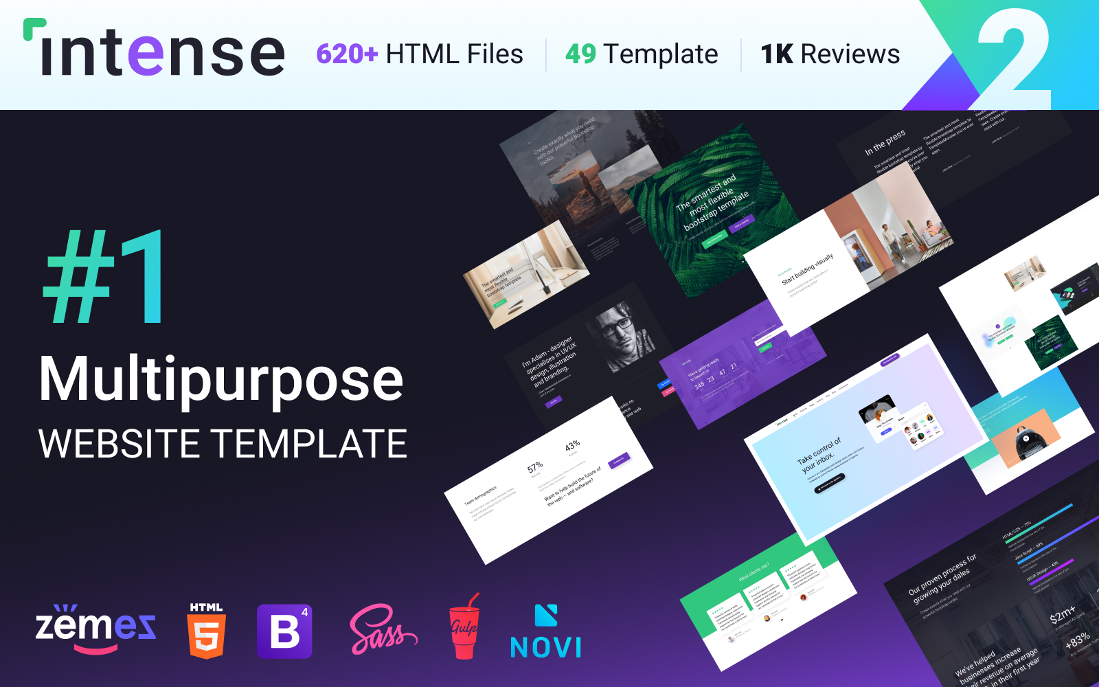 Responsive Intense Web Sitesi #58888