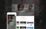 Intense Multipurpose Bootstrap Template Siti Web Screenshot piccolo Template Siti Web Responsive #58888 "Intense Multipurpose"