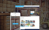 Transportation Параллакс html шаблон Маленький скриншот Адаптивный HTML шаблон №58977 на тему перевозки