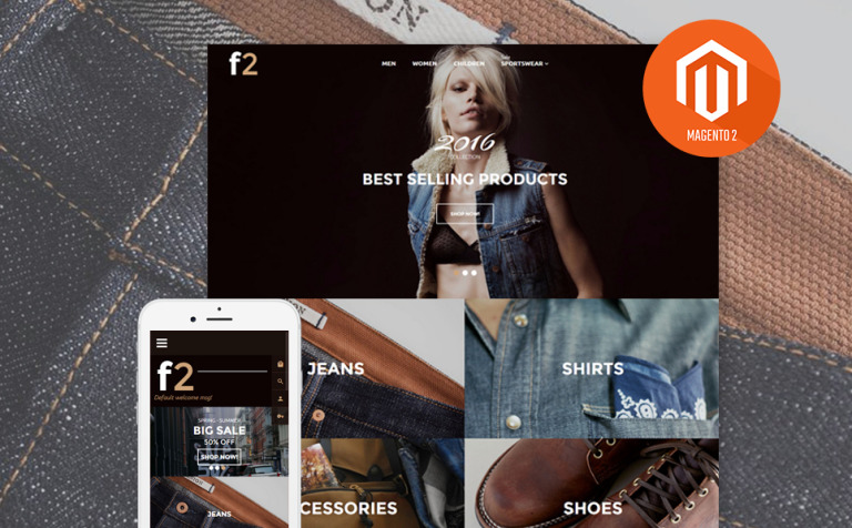 F2 - Fashion Boutique F2 - Fashion Boutique Magento 2 Theme Big Screenshot F2 - Fashion Boutique Magento 2 Theme New Screenshots BIG