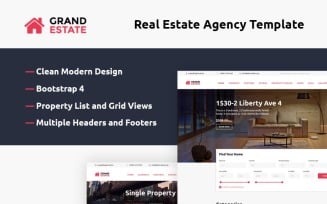 Grand Estate Website Template
