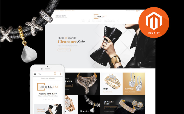 Jewelrix Jewelrix - Jewelry Store Magento 2 Theme Big Screenshot Jewelrix - Jewelry Store Magento 2 Theme New Screenshots BIG